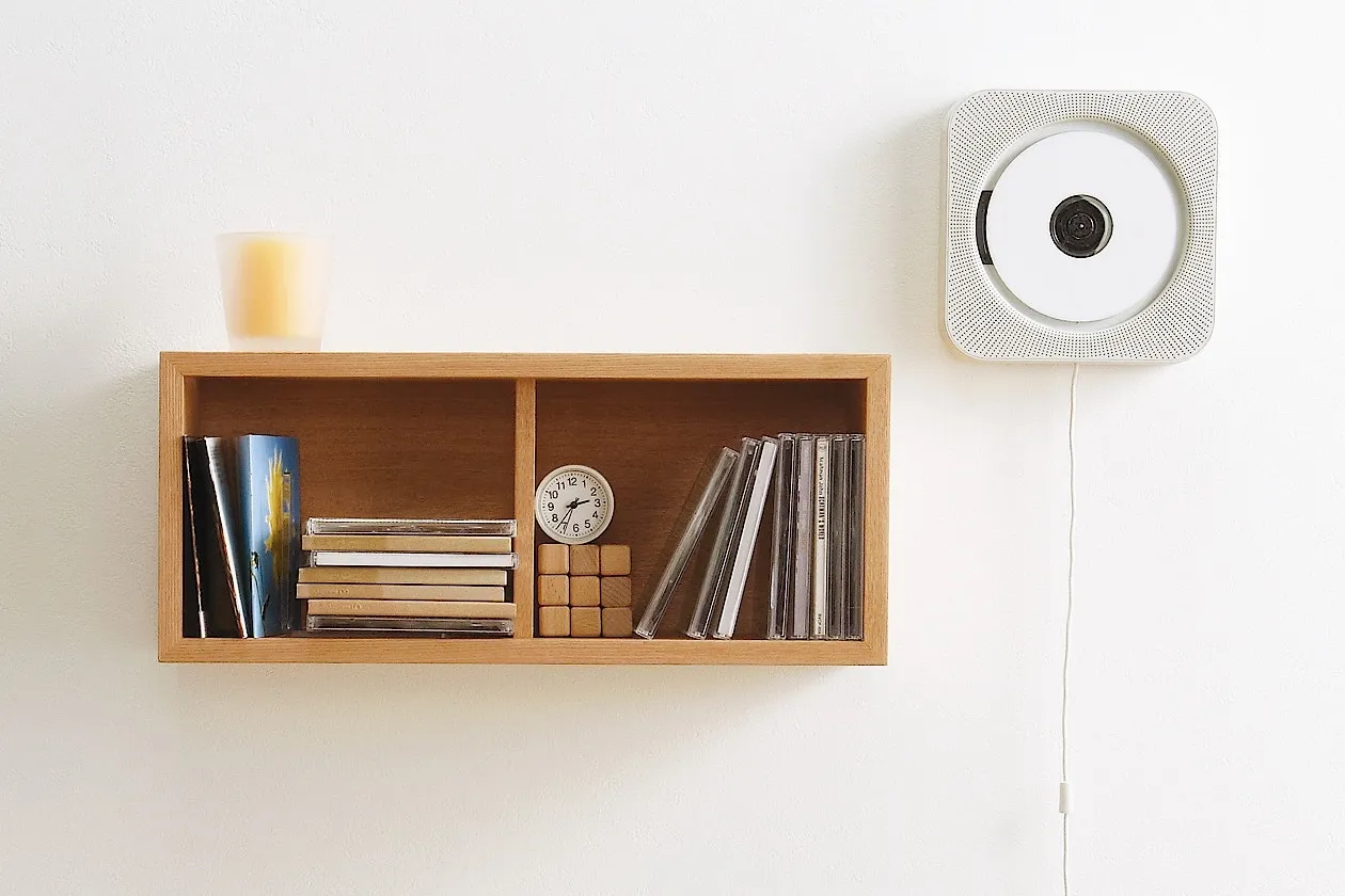 Az a menő japán CD lejátszó az instagramról: a Muji wall-mounted CD player története