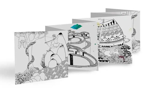 CD borító leporelló, poszter